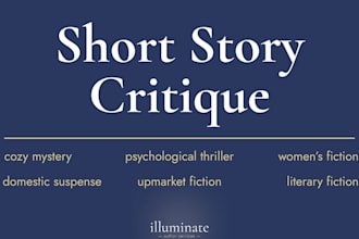 critique your short story or reader magnet