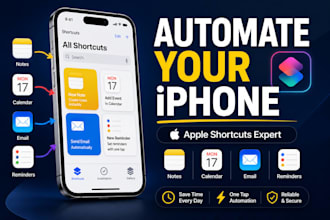 automate iphone tasks with apple shortcuts notes calendar email