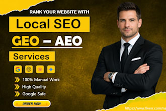 do aeo, GEO and local SEO to grow your online visibility