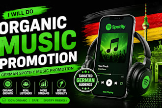 do organic music promotion german spotify music promotion