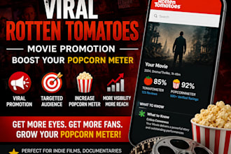 do organic rotten tomatoes movie promotion to go viral