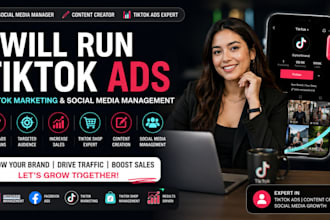 run tik tok ads tik tok marketing your social media manager and content creator