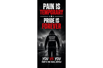create professional gym posters and motivational fitness designs
