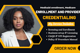 do medicaid enrollment, medicare enrollment and provider credentialing