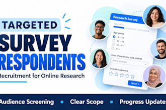 recruit targeted survey respondents for your online survey