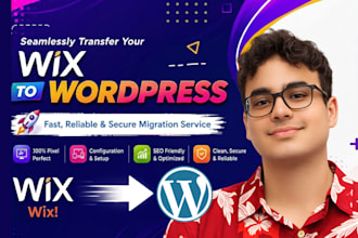 migrate wix website to wordpress, wix to wordpress migartion