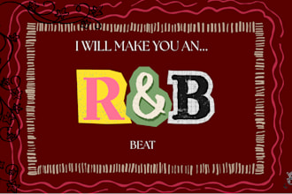 create an rnb or hip hop beat with exclusive rights in 24hrs