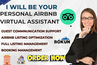 be your airbnb virtual assistant cohost for booking listing guest communication