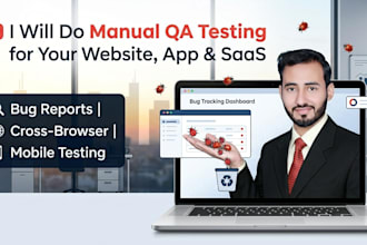 do manual QA testing and provide detailed bug reports