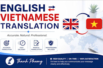 translate english to vietnamese accurately and professionally