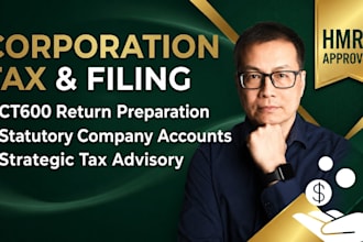 corporation tax UK, corporate tax return and tax advisory