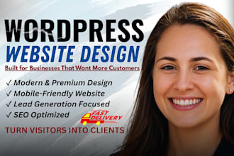 professional design wordpress website for solar, plumbing, roofing companies