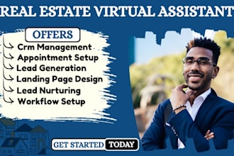be expert in lead generation nurturing real estate automation virtual assistance