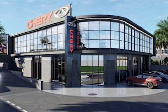 do 3d architectural rendering and interior design in 3ds max