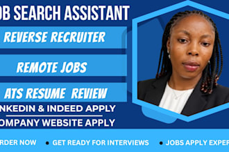 do job search assistant, search and apply, job search with reverse recruiter