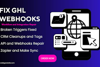 fix gohighlevel webhook errors and api integrations