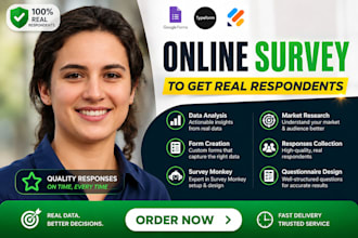 do market research and consumer survey analysis worldwide