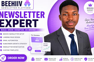 design beehiiv landing page setup beehiiv newsletter design beehiiv website