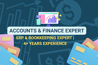 be your executive accounts finance and erp expert