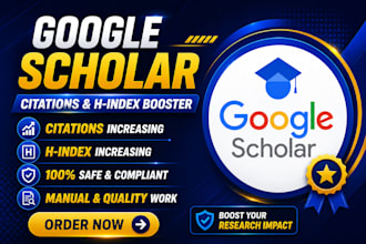 write and publish research article in google scholar
