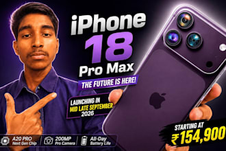 design viral tech and smartphone youtube thumbnails