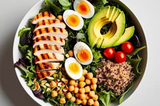 create a personalized meal plan for weight loss, muscle gain, and healthy eating