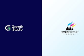create unique wordmark logo