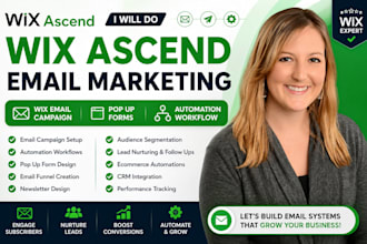 do wix ascend email marketing wix email campaign pop up wix automation workflow