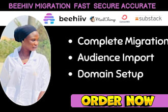 migrate to beehiiv from substack, mailchimp, convertkit or mailerlite
