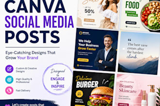 design engaging social media posts