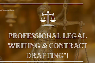 draft contracts, agreements, and privacy policies etc