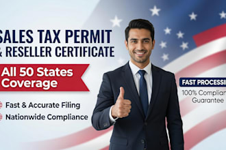 get your resale and sales tax exemption certificate