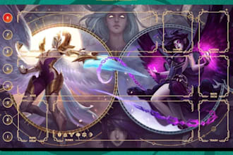 design premium playmat artwork, fantasy atmosphere for mtg, tcg playmat design