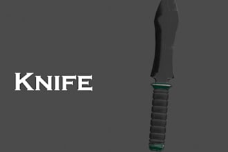 create game ready 3d weapons and props for your game