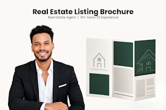 create real estate listing brochures