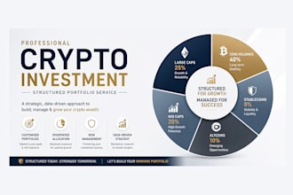 structure a custom crypto investment portfolio strategy