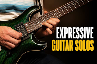 record expressive guitar solos and lead parts