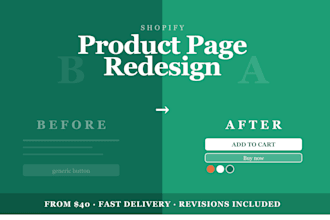 customize your shopify product page for maximum conversions