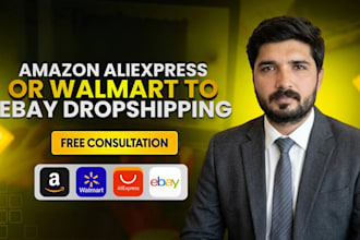 do amazon aliexpress or walmart to ebay dropshipping winning products