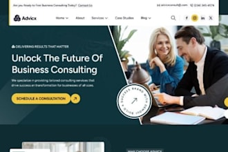 build squarespace coaching website business mentor online consultant website