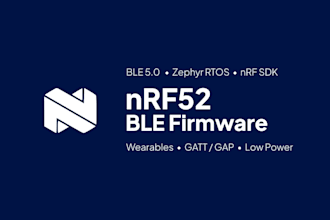 develop nrf52 low power ble firmware for wearables medical devices and trackers