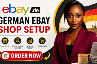 german ebay shop setup ebay listing german ebay marketing  german ebay SEO
