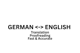 translate german to english and english to german manually