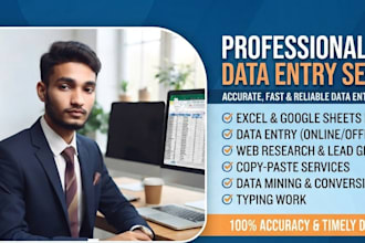do fast manual typing and pdf to word data entry