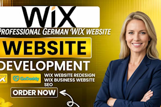 deutsch wix website redesign wix website redesignen german wix website design