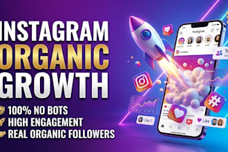 instagram organic growth with super fast organic growth
