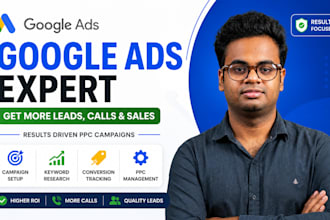 manage google ppc ads campaing adward for plumbing service as SEM expert