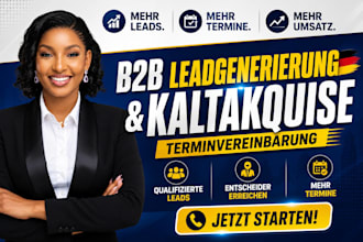 do leadgenerierung kaltakquise and terminvereinbarung