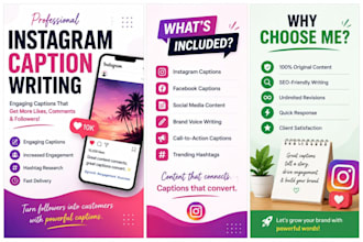 create engaging instagram captions for your posts