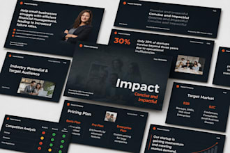 design luxury startup fundraising ppt business pitch deck investor master slide